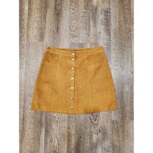 H&M Divided Button Down Skirt Size 12